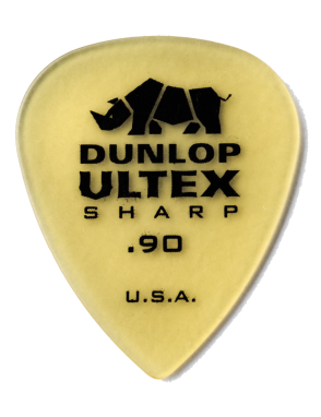 Dunlop® 433 Uñetas Ultex® Sharp Calibres: .73, .90, 1.0, 1.14, 1.40, 2.0 mm | Dispensador: 216 Unidades