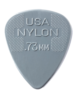 Dunlop® 44 Uñetas Nylon Standard Calibre: .73 mm | Color: Gris Bolsa: 12 Unidades