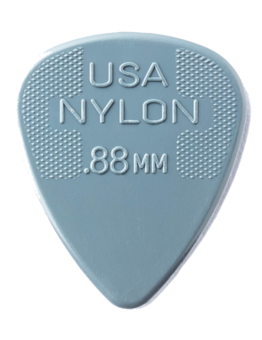 Dunlop® 44 Uñetas Nylon Standard Calibre: .88 mm | Color: Gris Bolsa: 12 Unidades