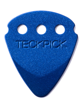 Dunlop® 467 Uñetas TECKPICK® Aluminio Standard | Color: Azul Bolsa: 12 Unidades