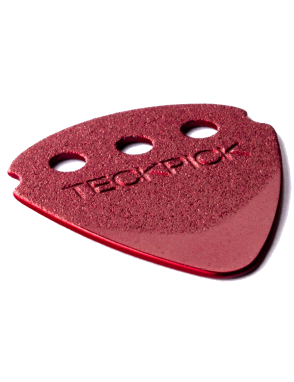 Dunlop® 467 Uñetas TECKPICK® Aluminio Standard Color: Rojo Bolsa: 12 Unidades