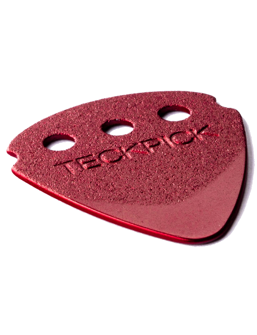 Dunlop® 467 Uñetas TECKPICK® Aluminio Standard Color: Rojo Bolsa: 12 Unidades