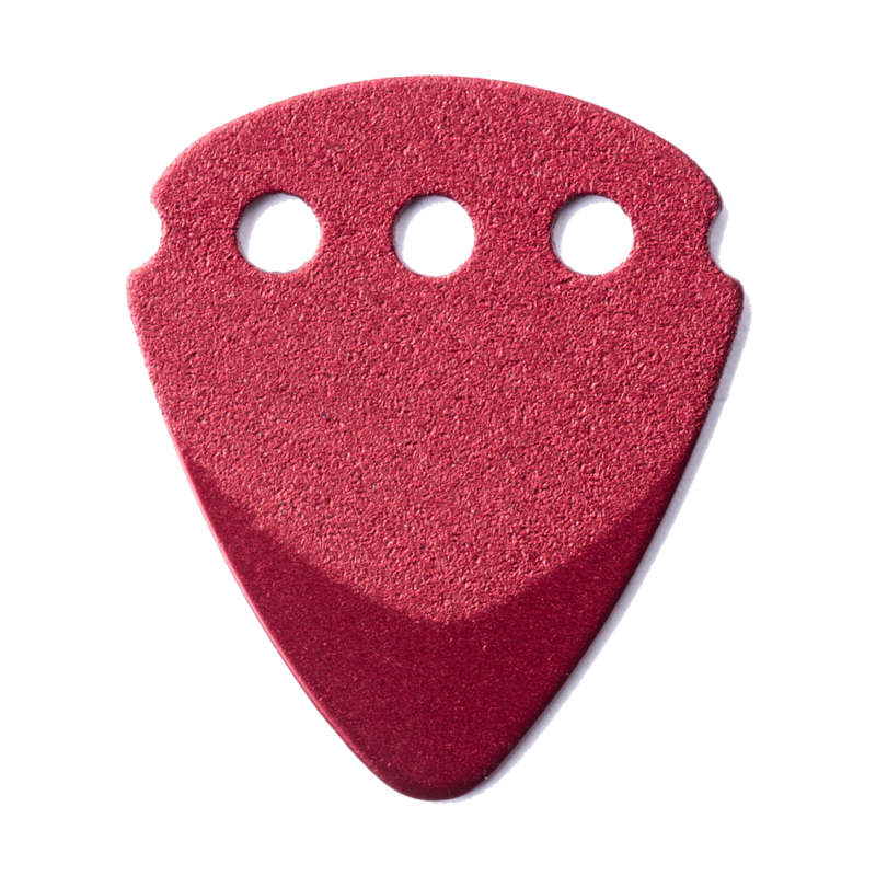 Dunlop® 467 Uñetas TECKPICK® Aluminio Standard Color: Rojo Bolsa: 12 Unidades