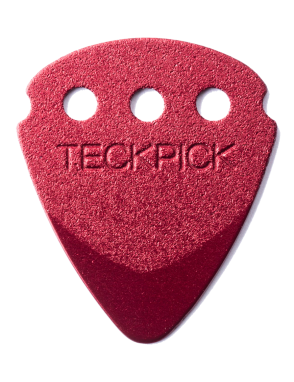 Dunlop® 467 Uñetas TECKPICK® Aluminio Standard Color: Rojo Bolsa: 12 Unidades