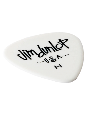 Dunlop® 479 Uñetas Polys Jim Dunlop® Calibre: Heavy | Color: Blanco Bolsa: 72 Unidades