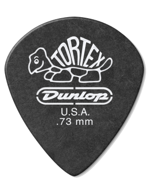 Dunlop® 4820 Uñetas Tortex® Pitch Black Jazz III Calibres: .50, .60, .73, .88, 1.00, 1.14 mm | Dispensador: 432 Unidades