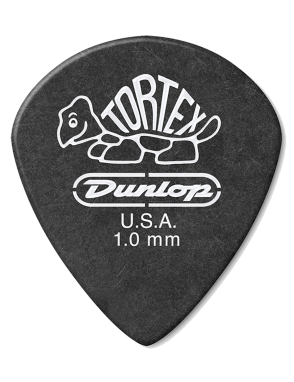 Dunlop® 4820 Uñetas Tortex® Pitch Black Jazz III Calibres: .50, .60, .73, .88, 1.00, 1.14 mm | Dispensador: 432 Unidades