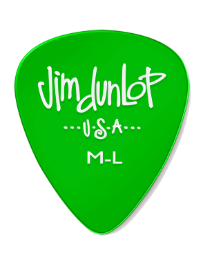 Dunlop® 4861 Uñetas Gels™ Calibres: L, ML, M, H, XH | Dispensador: 432 Unidades