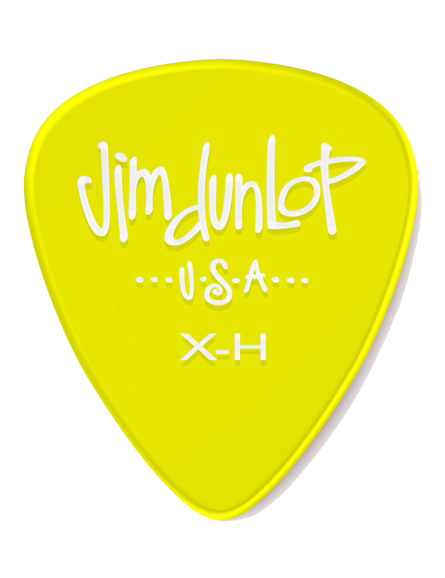 Dunlop® 486 Uñetas Gels™ Jim Dunlop® Calibre: Extra Heavy | Color: Amarillo Bolsa: 72 Unidades