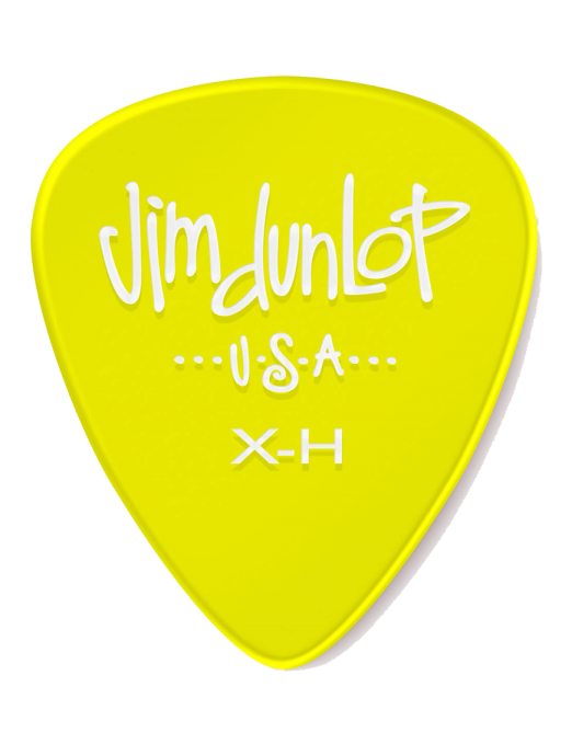 Dunlop® 486 Uñetas Gels™ Jim Dunlop® Calibre: Extra Heavy | Color: Amarillo Bolsa: 72 Unidades