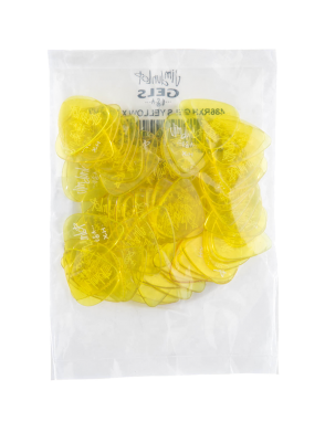 Dunlop® 486 Uñetas Gels™ Jim Dunlop® Calibre: Extra Heavy | Color: Amarillo Bolsa: 72 Unidades