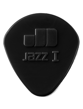 Dunlop® 47-1S Uñetas Nylon Jazz I Stiffo Calibre: 1.10 mm | Color: Negro Bolsa: 24 Unidades