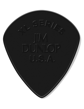 Dunlop® 47 Uñetas Jazz III XL Stiffo Calibre: 1.38 mm | Color: Negro Bolsa: 24 Unidades