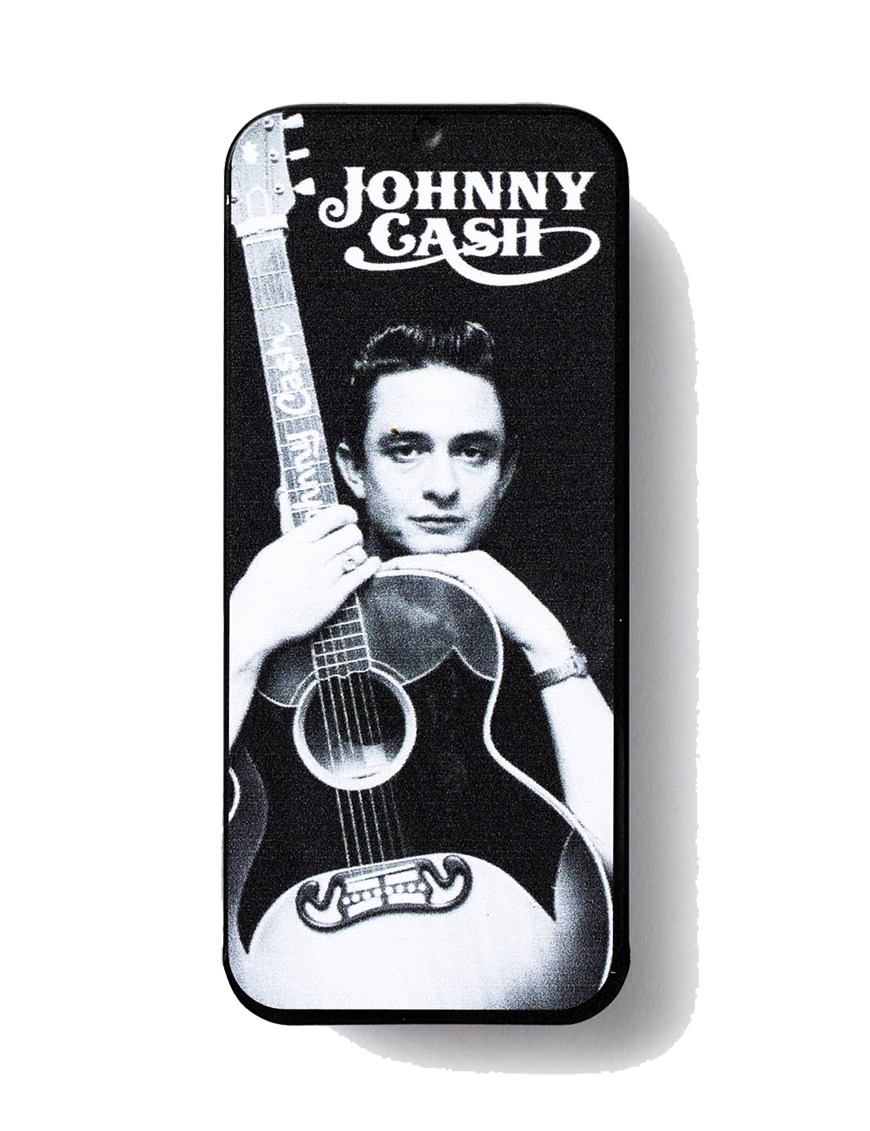 Dunlop® Johnny Cash Uñetas Memphis Calibre: Médium | Portauñetas: 6 Unidades