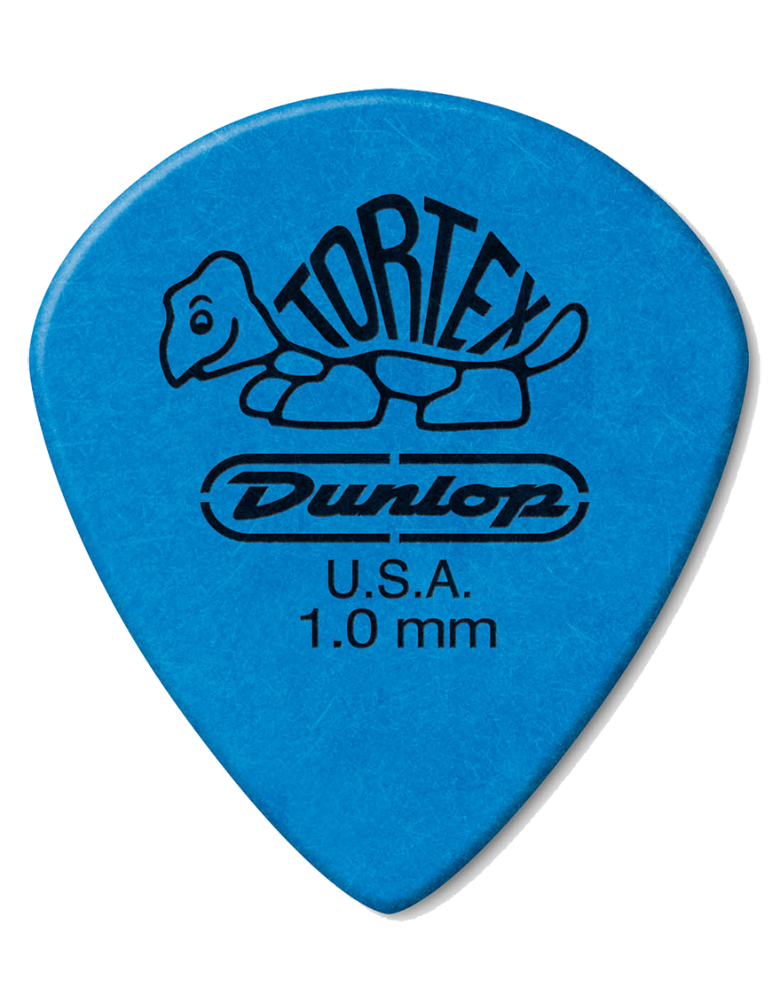 Dunlop® 498 Tortex® Uñetas Jazz III XL Calibres: 1.0 mm | Color: Azul Bolsa: 12 Unidades