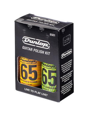 Dunlop® 6501Limpieza Pulido Guitarra/Bajo Kit Pulidor FORMULA 65™ | Set: 3 Unidades