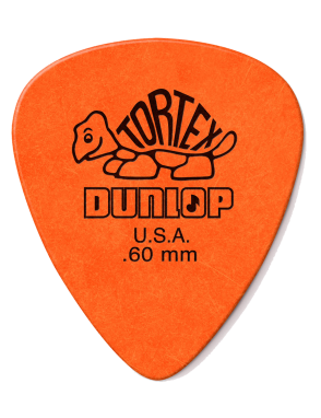 Dunlop® 4181 Uñetas Tortex® Standard Calibres: .50, .60, 73, .88, 1.00, 1.14 mm | Dispensador: 216 Unidades