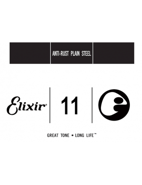 Elixir® 13011 Cuerda Guitarra Suelta .011 Plain Steel