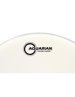 Aquarian Drumheads® TC-A Texture Coated™ Parche Set Blanco Prepack: TC1x10"-TC1x12"-TC1x14"+TC1x14"