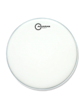 Aquarian Drumheads® TCFX-10 Parche Tom 10" FOCUS-X™ Texture Coated™ Blanco