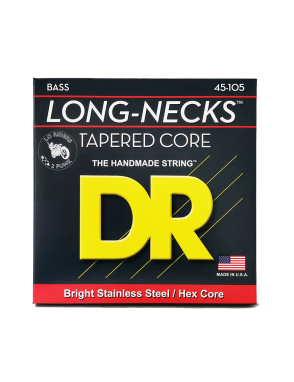 DR LONG-NECKS™ TMH-45 Cuerdas Bajo Eléctrico 4 Cuerdas 45-105 Medium