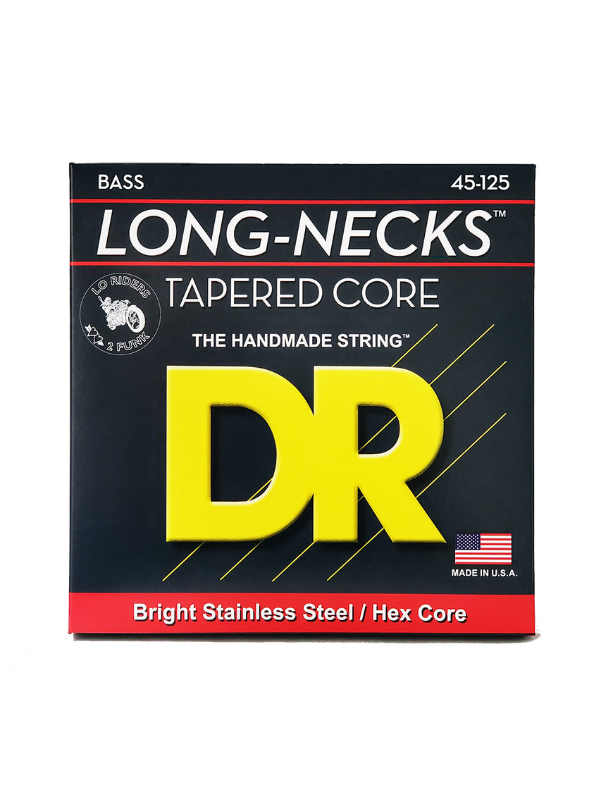 DR LONG-NECKS™ TMH5-45 Cuerdas Bajo Eléctrico 5 Cuerdas 45-125 Medium