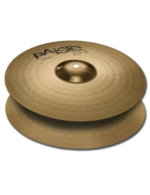 Paiste® 201 Bronze Platillos Hi-Hat 14" Set: Par