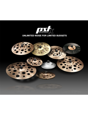 Paiste® PSTX Platillos Hi Hat 12" DJ's 45 Set: Par
