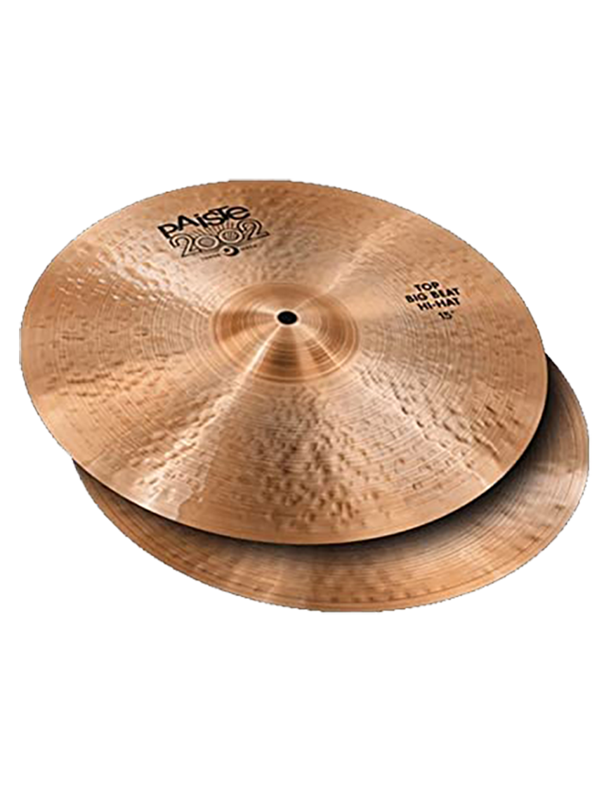 Paiste® 2002 Big Beat Platillos Hi-Hat 15" Set: Par