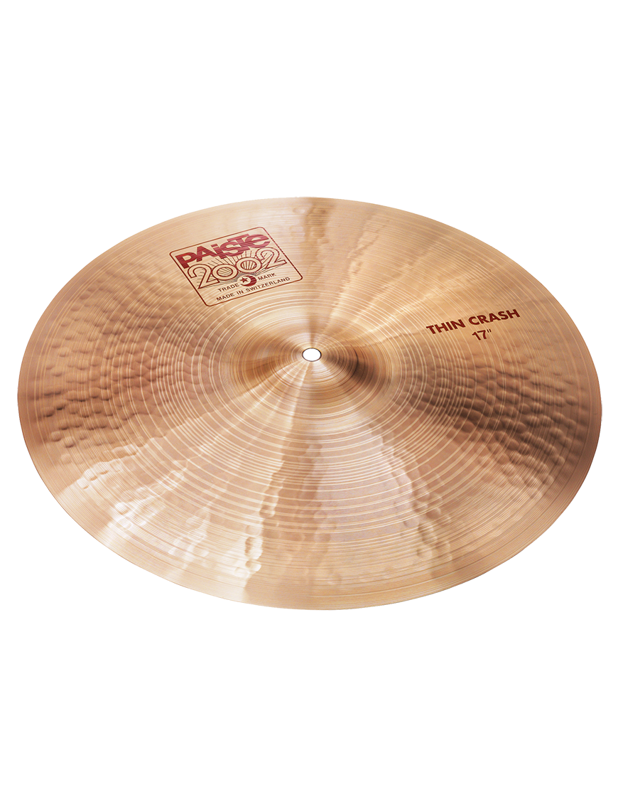 Paiste® 2002 Platillo Thin Crash 17"