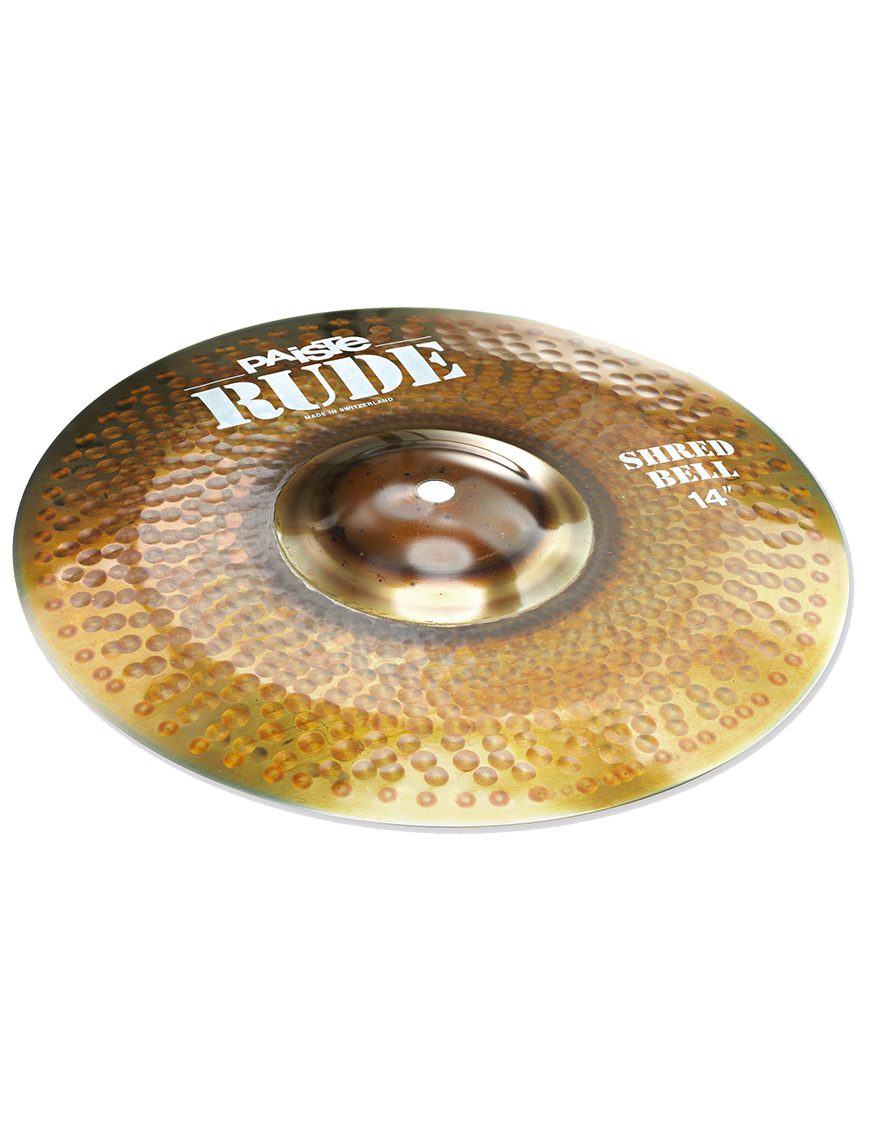 Paiste® Rude Platillo Shred Bell 14"