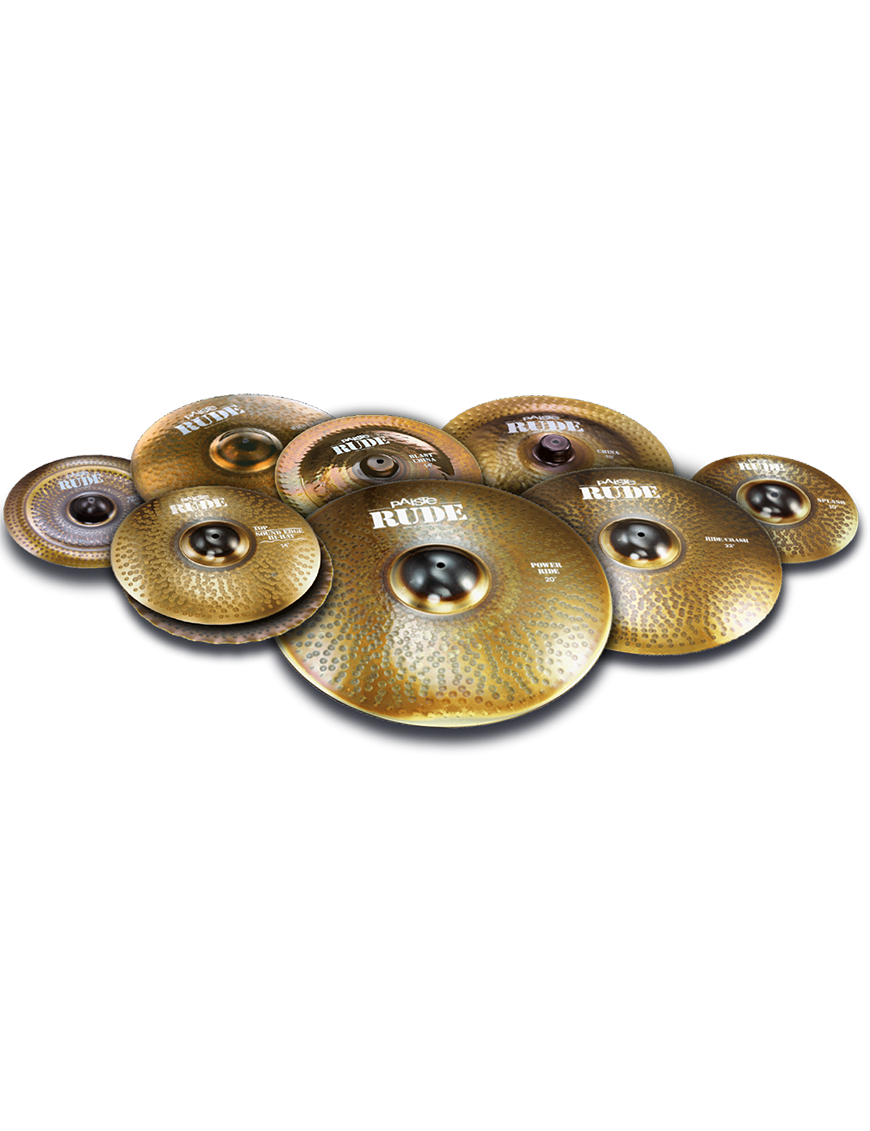 Paiste® Rude Platillos Hi-Hat 14" Set: Par