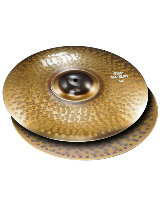 Paiste® Rude Platillos Hi-Hat 14" Set: Par