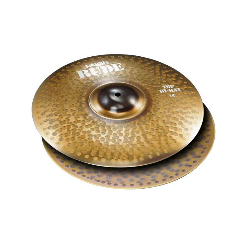 Paiste® Rude Platillos Hi-Hat 14" Set: Par