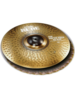 Paiste® Rude Platillo Sound Edge Hi-Hat 14" Set: Par