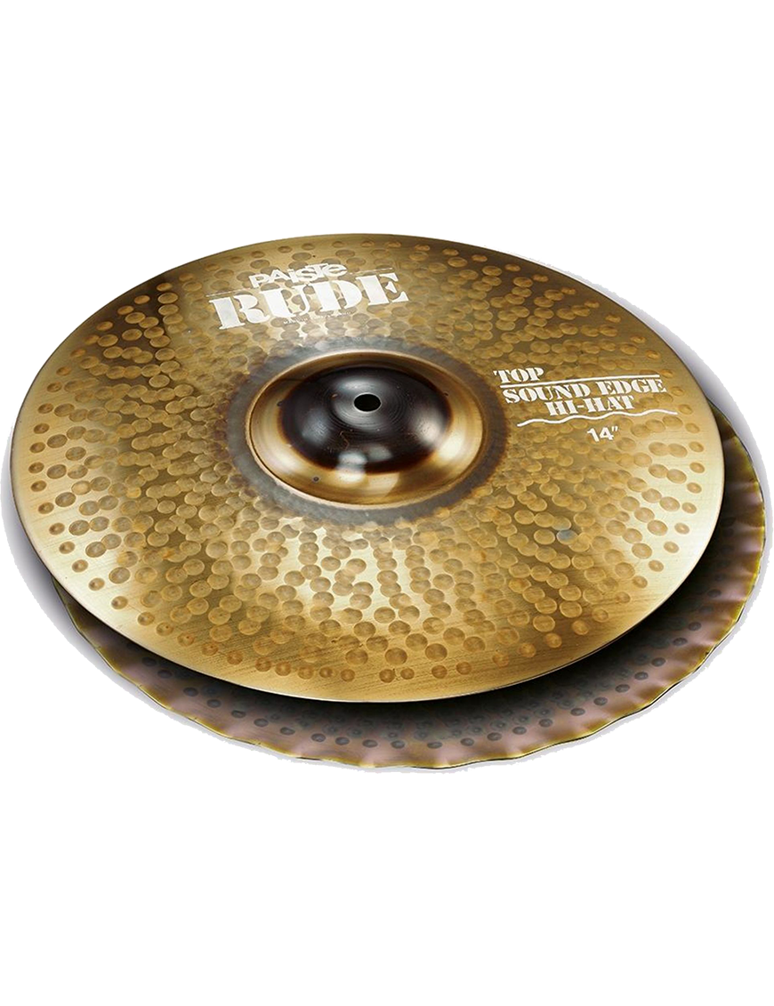 Paiste® Rude Platillo Sound Edge Hi-Hat 14" Set: Par