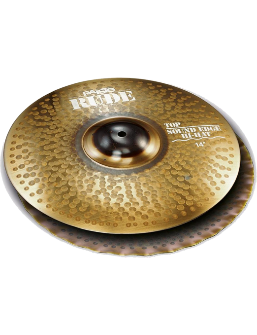 Paiste® Rude Platillo Sound Edge Hi-Hat 14" Set: Par