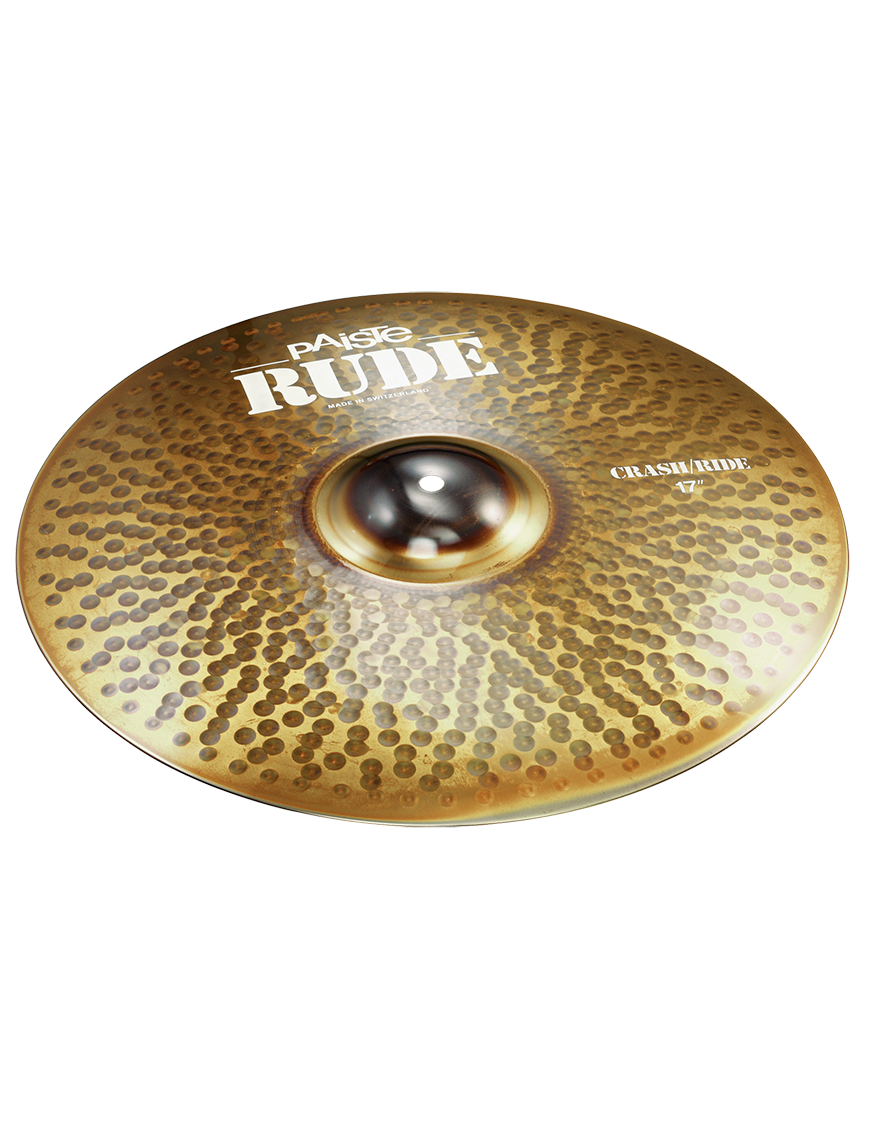 Paiste® Rude Platillo Crash/Ride 17"