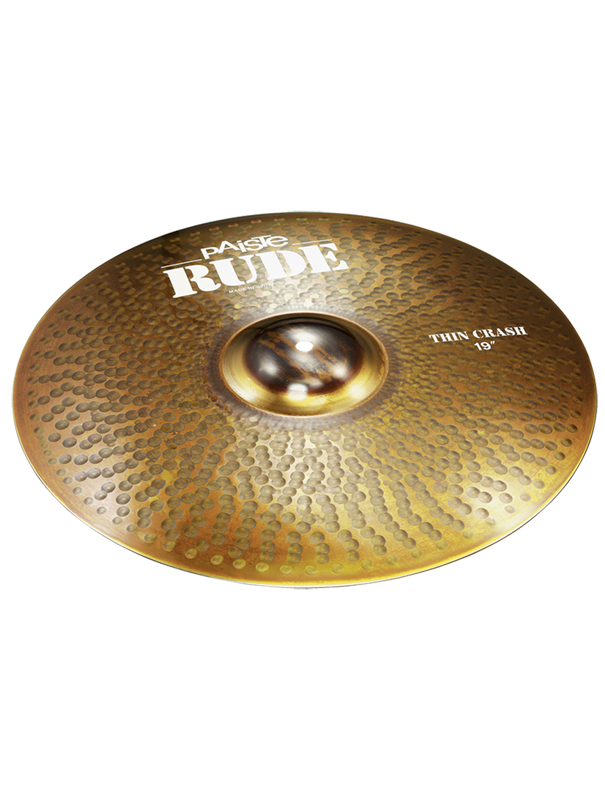 Paiste® Rude Platillo Thin Crash 19"