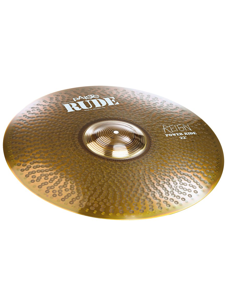 Paiste® Rude Platillo Power Ride 22" "Reign"
