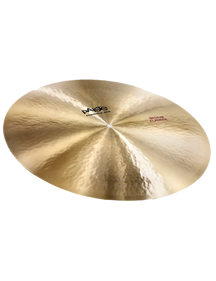 Paiste® Formula 602 Classic Platillo Medium Flat Ride 20"