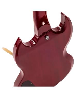 Vintage® VS6 Guitarra Eléctrica Tremolo | Color: Cherry Red