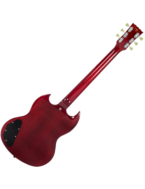 Vintage® VS6 Guitarra Eléctrica Vibrato | Color: Cherry Red
