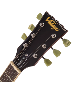 Vintage® Guitarra Eléctrica V100 Les Paul | Color: Lemondrop