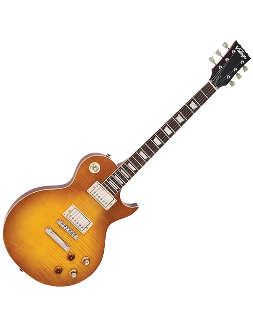 Vintage® Guitarra Eléctrica V100 Les Paul | Color: Lemondrop