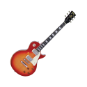 Vintage® V100 Guitarra Eléctrica Les Paul® Gastada | Cherry Sunburst
