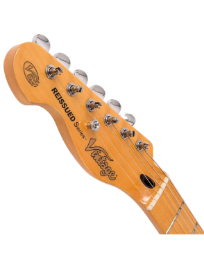Vintage® LV52 Guitarra Eléctrica Zurdo Tele® | Butterscotch