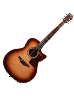 Vintage® VGA900 Guitarra Electroacústica Grand Auditorium Cutaway | Sunburst