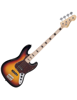 Vintage® VJ74M Bajo Eléctrico JB Maple | Sunset Sunburst
