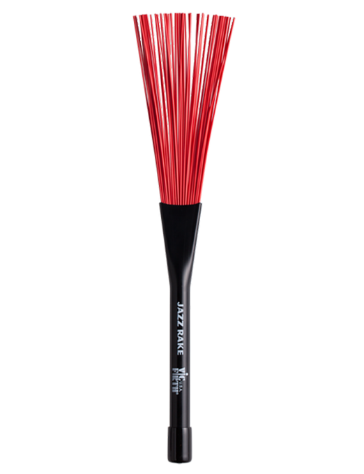 VIC FIRTH® BJR Baqueta/Efecto Jazz Rake Red